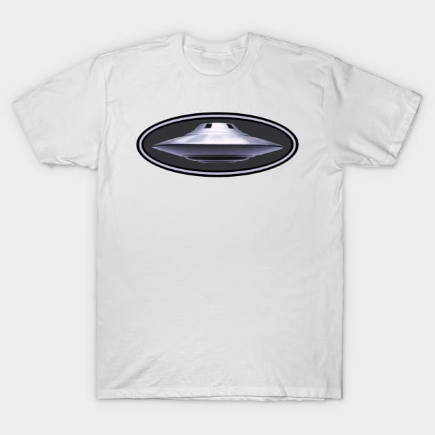 Bob Lazar Saucer T-Shirt by The Local Sticker Shop